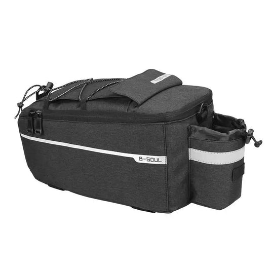 Rear Rack Bag with Bottle Holder